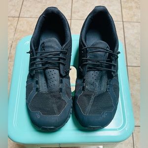 On Cloud Swiss Engineering Cloudtec Women’s Sz 10.5 Running Shoes Triple Black